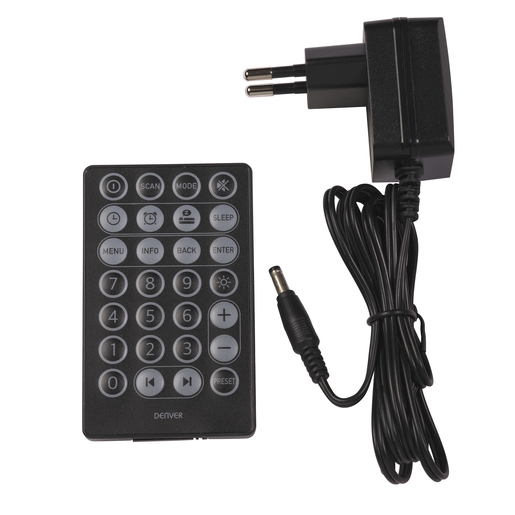 DENVER DAB-48W, WHITE радио