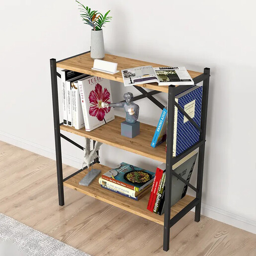 Полица со метална конструкција Крафт - атлантик MK15-01-02