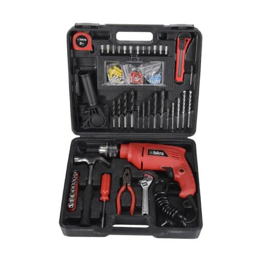 ISKRA вибрациона дупчалка со комплет алат GX-BMC002