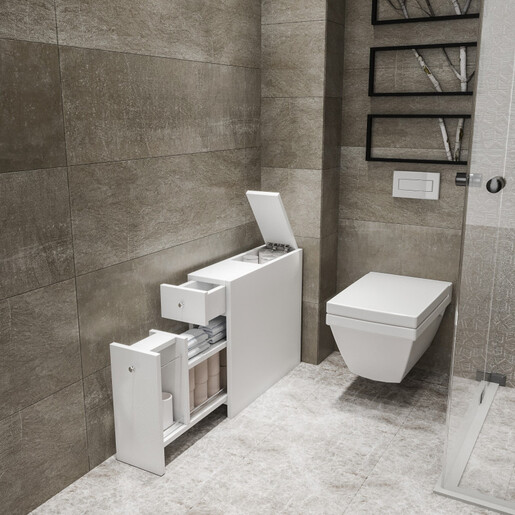 Фиокар за бања Calencia - бел 854KLN3901