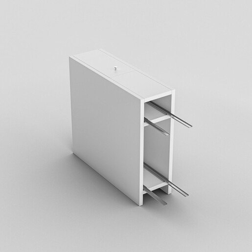 Фиокар за бања Calencia - бел 854KLN3901