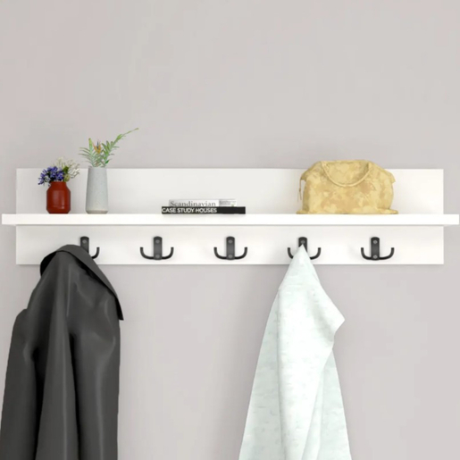 Закачалка за ѕид Амара - бела MK21-12-01