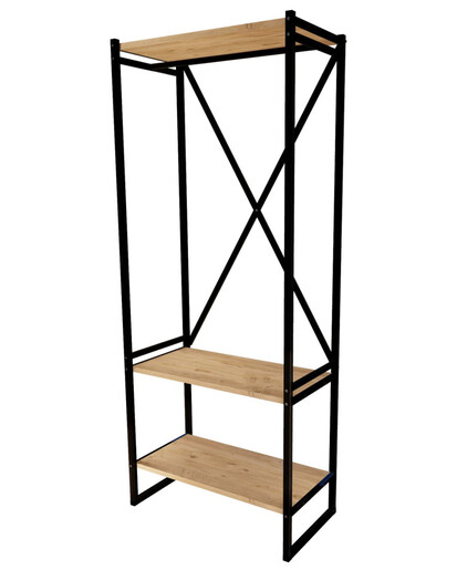 Закачалка / полица со метална конструкција OLIVIA MK21-15-02