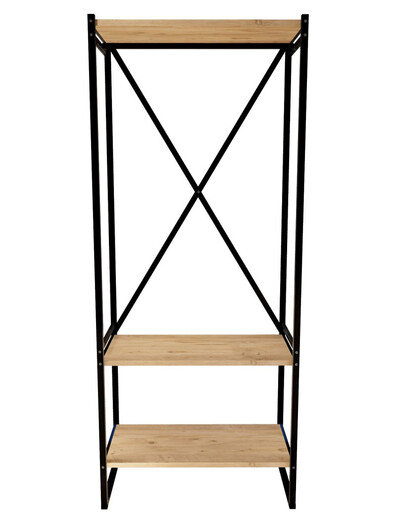 Закачалка / полица со метална конструкција OLIVIA MK21-15-02