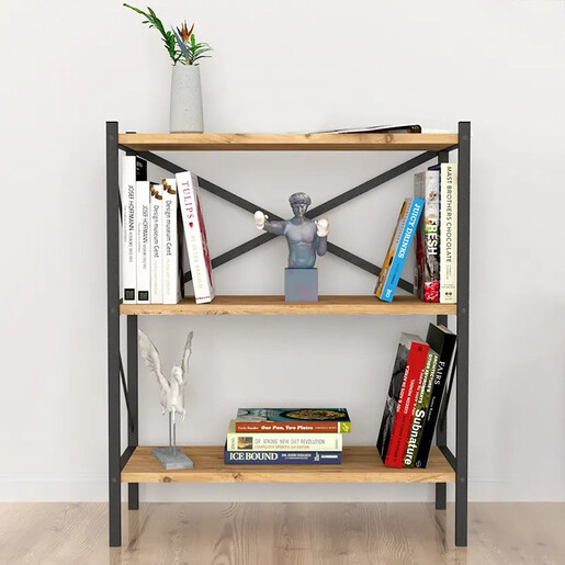 Полица со метална конструкција Крафт - атлантик MK15-02-02