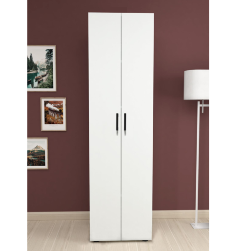 Плакар Мерлин - бел MK12-55-01