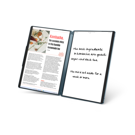 Lenovo Yoga Book 9 13IRU8, 82YQ003PRM, 2x13,3 2,8K OLED Touchscreen 400nits, Intel Core i7 1355U, 16GB RAM, 1TB PCIe NVMe SSD, Intel Iris Xe Graphics, Windows 11 Home, лаптоп