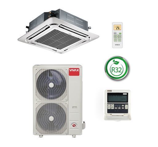 VIVAX COOL ACP-48CC140AERI+ R32 16.11kW Касетна инвертер клима уред