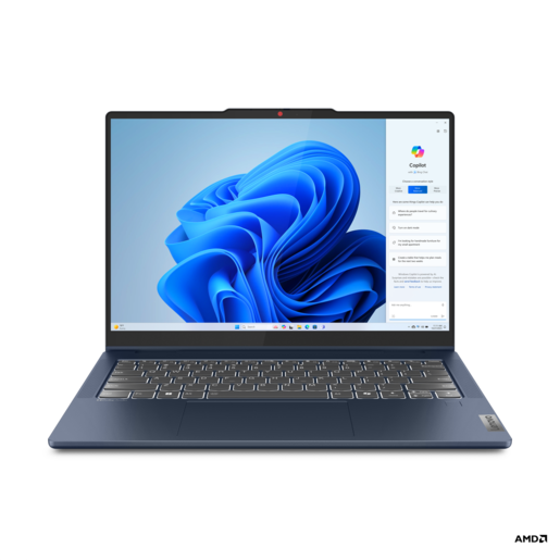 Lenovo IdeaPad 5 2во1 14AHP9, 83DR0019SC, 14 WUXGA IPS Touchscreen 300nits, AMD Ryzen 5 8645HS, 16GB RAM, 1TB PCIe NVMe SSD, AMD Radeon 760M Graphics, Free DOS, лаптоп
