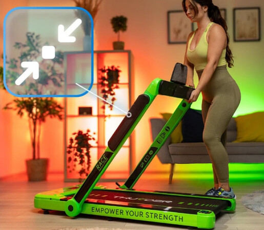 Thunder RACE-GREEN трака за трчање