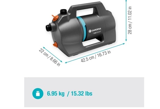 Gardena 4100 Silent Електрична пумпа 550 W