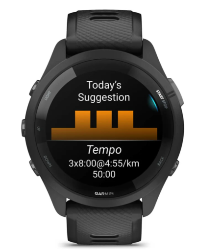 Garmin Forerunner 265 Music Black, 46mm, 010-02810-10