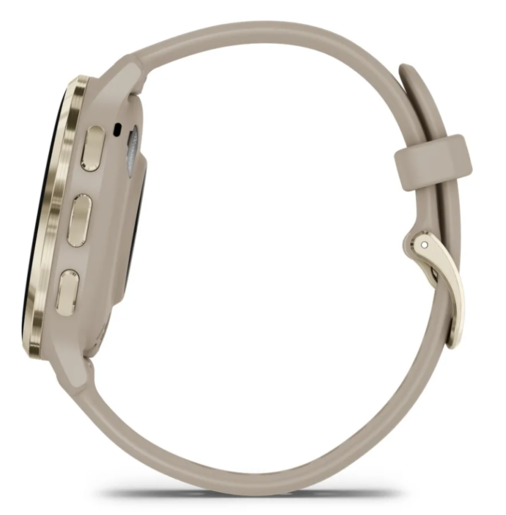 Garmin Venu 3S, French Gray Soft Gold, 41mm, 010-02785-02