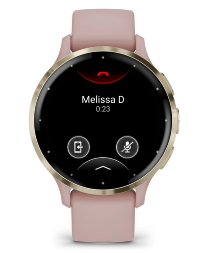 Garmin Venu 3S, Dust Rose Soft Gold, 41mm, 010-02785-03