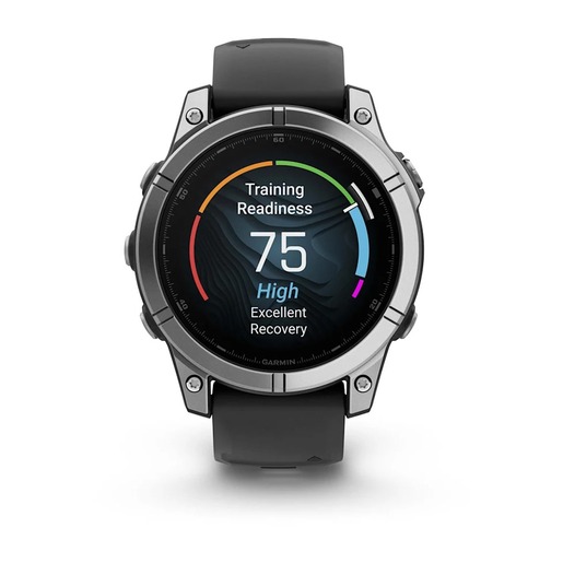 Garmin Fenix E,  010-03025-00 нерѓосувачки челик и силиконско ремче