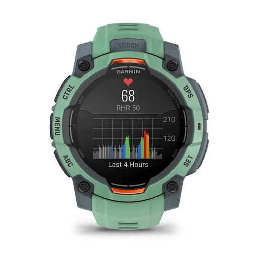 Garmin Instinct 3 Amoled, 45 mm, Neo Tropic, 010-02936-01