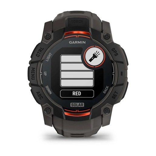 Garmin Instinct 3 Solar, 50 mm, Black Charcoal, 010-02935-00