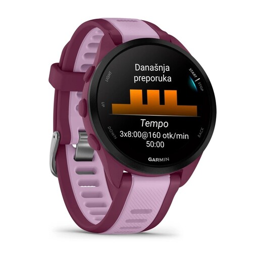 Garmin Forerunner 165 Music Berry Lilac, 010-02863-33