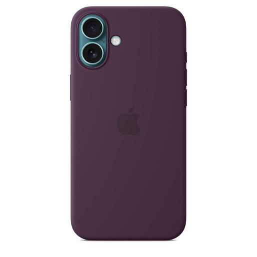 Apple iPhone 16 Plus Silicone Case s MagSafe, Plum (myyd3zm/a)
