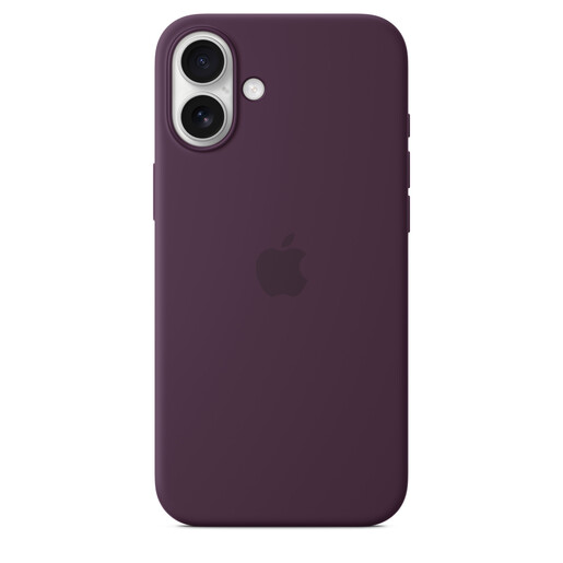 Apple iPhone 16 Plus Silicone Case s MagSafe, Plum (myyd3zm/a)