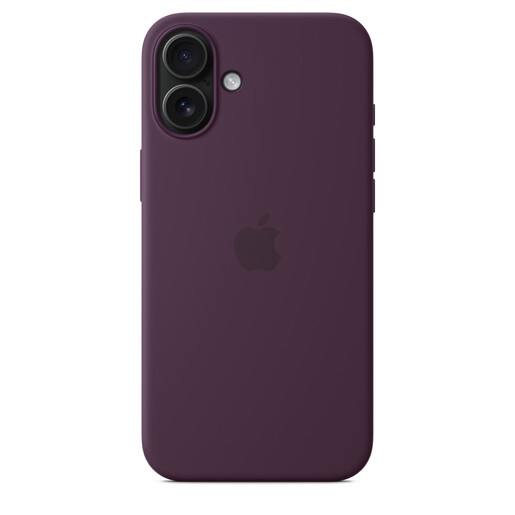Apple iPhone 16 Plus Silicone Case s MagSafe, Plum (myyd3zm/a)
