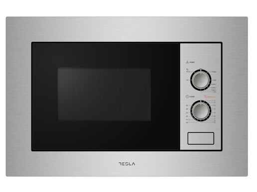 TESLA MWI2060MS вградна/20L/800W/grill 1000W/inox микровална печка