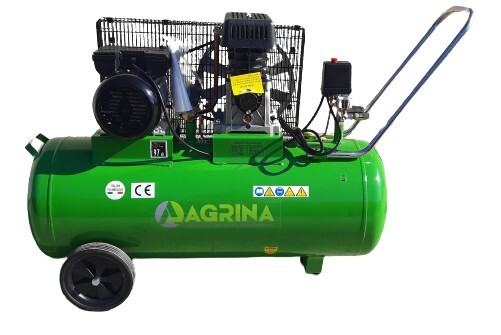 Agrina 100L компресор со каиш