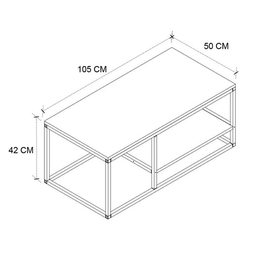 Клуб маса Луна - бела