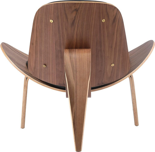 Shell Armchair Black Premium