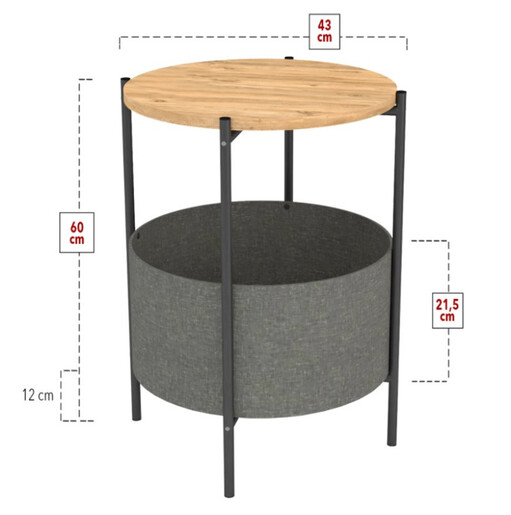 Помошна масичка CIRCLE