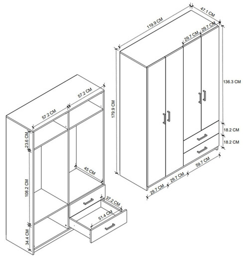 Гардеробер Nordik