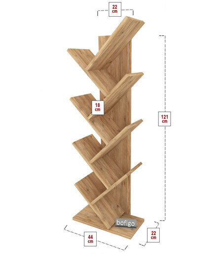 Полица Tree - атлантик