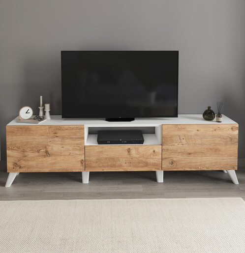 Комплет за дневна соба Malme - White / Pine