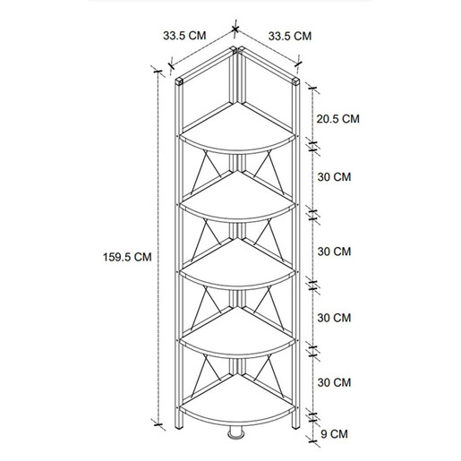 Аголна полица Викторија