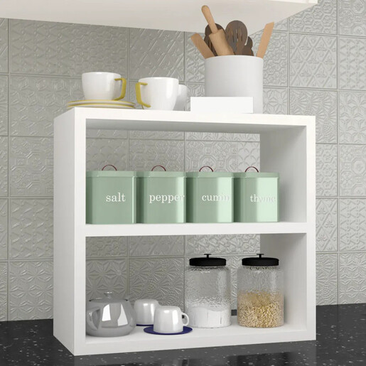 Кујнска полица Клои - бела