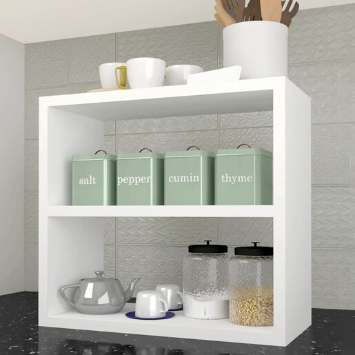 Кујнска полица Клои - бела