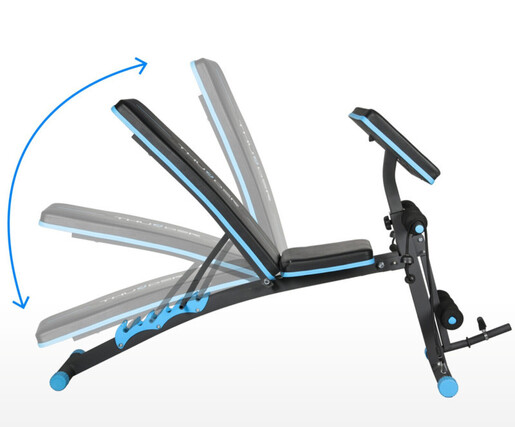 Thunder FORIA клупа за вежбање со ластици