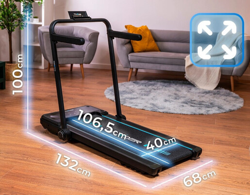 Thunder IMPACT-BLACK лента за трчање