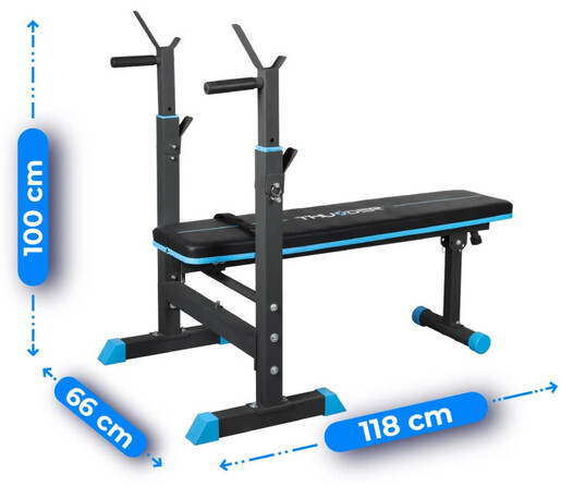 Thunder MONET - бенџ со прилагодливи држачи