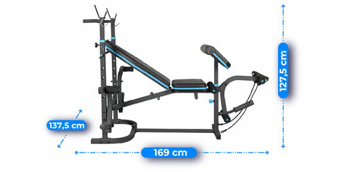 Thunder VIGOR-B повеќенаменска клупа за вежбање