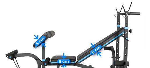 Thunder VIGOR-B повеќенаменска клупа за вежбање