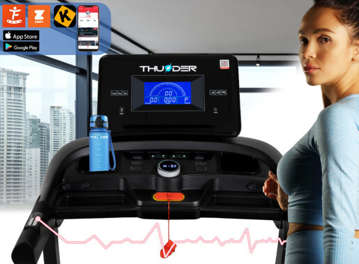 Thunder CORE-S BLACK лента за трчање