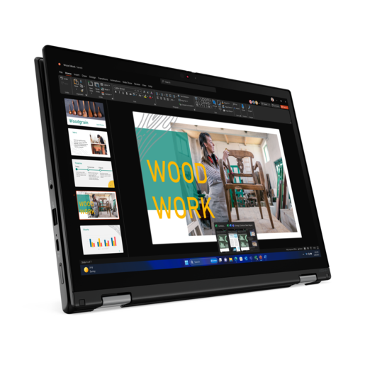 Lenovo ThinkPad L13 2u1 Gen 5 (Intel), 21LM001PSC, 13,3 WUXGA IPS Touchscreen 300nits, Intel Core Ultra 7 155U, 16GB RAM, 512GB PCIe NVMe SSD, Intel Graphics, Windows 11 Pro, лаптоп