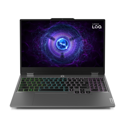 Lenovo Gaming LOQ 15IAX9, 83GS00NGSC, 15,6 FHD IPS 300nits 144Hz, Intel Core i5 12600HX, 24GB RAM, 1TB PCIe NVMe SSD, NVIDIA GeForce RTX 3050, Free DOS, лаптоп