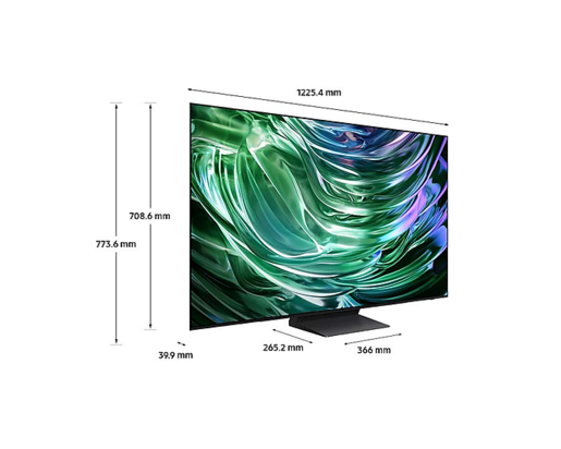 SAMSUNG OLED TV QE55S90DAEXXH, 4K Ultra HD, Tizen OS Smart TV, NQ4 AI Gen2 procesor, OLED HDR+, Motion Xcelerator 144Hz, 4K AI Upscaling, Adaptive Sound Pro
