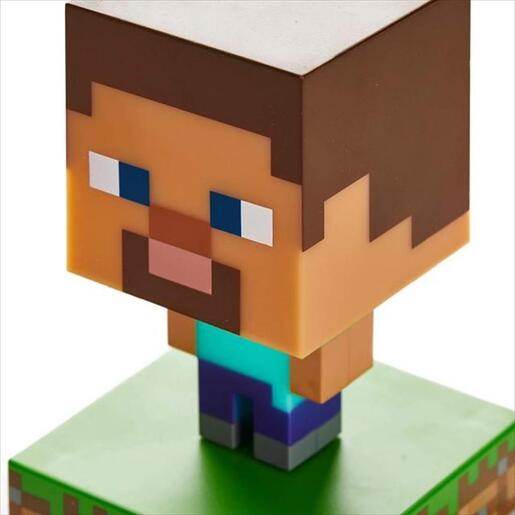 GAME FIGURINE PALADONE MINECRAFT STEVE LIGHT LAMP, PP6594MCF
