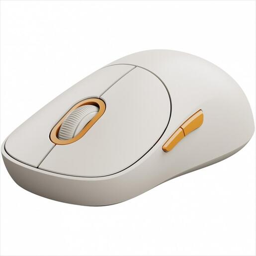 MOUSE WIRELESS USB XIAOMI MOUSE 3 WHITE Silent w/Dual 2.4GHz and Bluetooth (3 device)