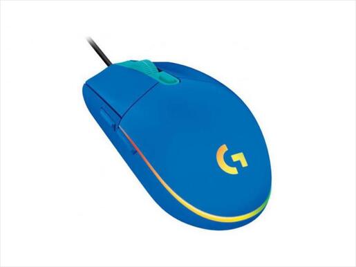 MOUSE WIRED USB LOGITECH G102 LIGHTSYNC RGB, BLUE 910-005801