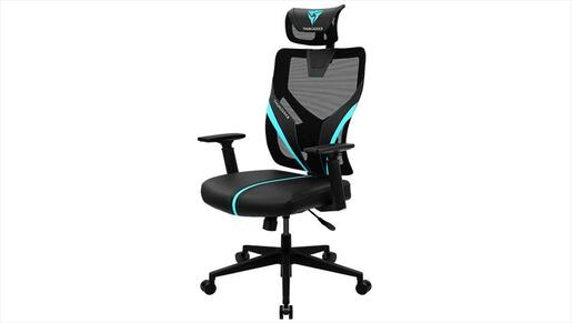 GAMING CHAIR ThunderX3 YAMA1 BLACK/CYAN, TEGC-3030001.C1