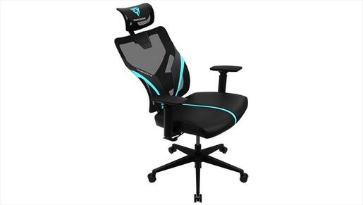GAMING CHAIR ThunderX3 YAMA1 BLACK/CYAN, TEGC-3030001.C1